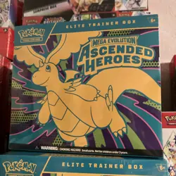 Pokemon Mega Evolution Ascended Heroes Elite Trainer Box Sealed free shipping - Image 1