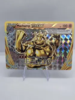 MACHAMP BREAK 60/108 RARE BREAK EVOLUTIONS POKEMON HOLO HP - Image 1