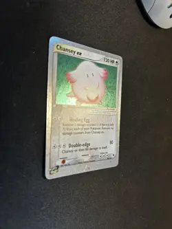 Pokemon TCG Chansey ex EX Ruby & Sapphire 96/109 Ultra Rare Holo - Swirl - LP - Image 2