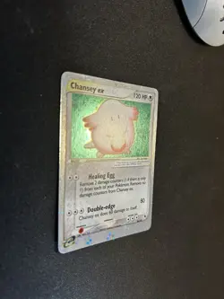 Pokemon TCG Chansey ex EX Ruby & Sapphire 96/109 Ultra Rare Holo - Swirl - LP - Image 3