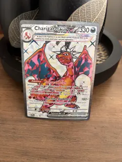 2023-25 Pokemon SV Black Star Promos SVP EN Charizard ex #056 w/ CASE - Image 1