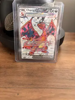 2023-25 Pokemon SV Black Star Promos SVP EN Charizard ex #056 w/ CASE - Image 3