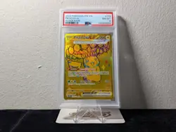 Pokemon Pikachu Ex 179/131 Sv: Prismatic Evolutions Hyper Rare Holo PSA 8 - Image 1