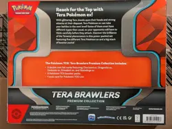 Pokemon Tera Brawlers Premium Collection New Sealed Charizard New Factory Sealed - Image 2
