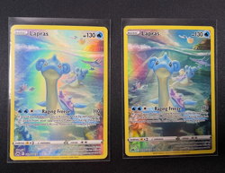 Lot of 2 Lapras GG05/GG70 Crown Zenith: Galarian Gallery Holo Pokemon - Image 1