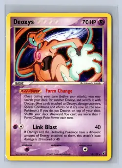 2005 Pokemon EX Deoxys Deoxys #16/107 LP - Image 1
