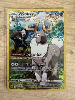 Pokemon Wyrdeer Tg06/Tg30 Swsh10: Astral Radiance Trainer Gallery Holo - Image 1