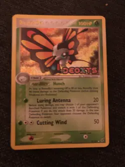 Pokemon EX Deoxys Set REVERSE HOLO Beautifly 2/107 - Near Mint (NM) Condition - Image 1