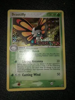 Pokemon EX Deoxys Set REVERSE HOLO Beautifly 2/107 - Near Mint (NM) Condition - Image 2