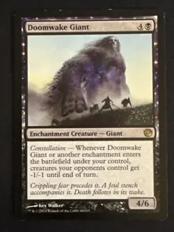 1x Doomwake Giant (66) Journey into Nyx LP MTG Magic the Gathering x1 MKE - Image 1