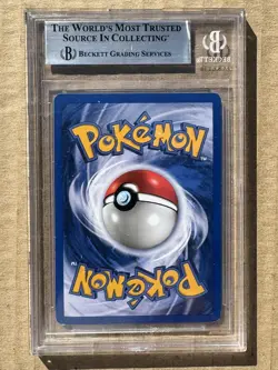 1999-03 Pokemon WOTC Black Star Promo Eevee (Pokemon League) #011 BGS 7.5 - Image 2
