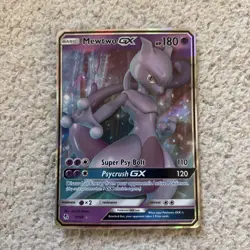 Pokemon TCG Hidden Fates Mewtwo GX 31/68 Ultra Rare - Image 1