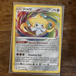 Pokemon TCG - Jirachi Amazing Rare Vivid Voltage 119/185 NM - Image 1