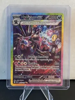 Pokemon Surging Sparks Hydreigon EX SIR #240 Pack Fresh NM - Image 1
