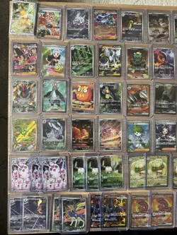 Pokemon TCG Karten Sammlung auflosung | Full Art | Meisterball | Holo + Bulk - Image 1
