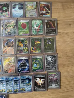 Pokemon TCG Karten Sammlung auflosung | Full Art | Meisterball | Holo + Bulk - Image 3