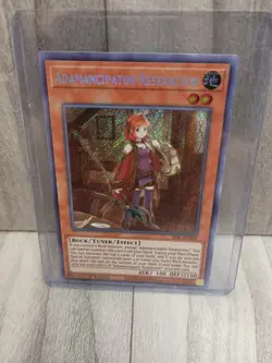 Yugioh Adamancipator Researcher SESL-EN002 Secret Rare 1st Edition Same Day Ship - Image 4
