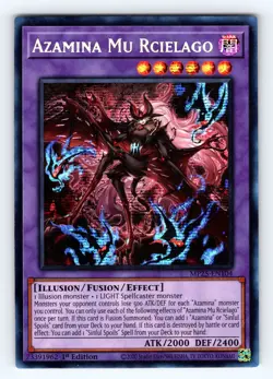 Yugioh Azamina Mu Rcielago MP25-EN104 1st Secret Rare - NM 💎 - Image 1