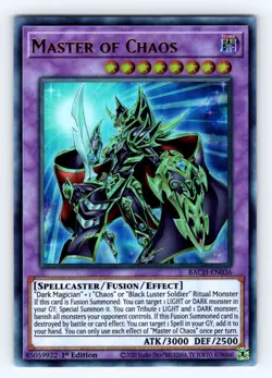 Yugioh Master of Chaos BACH-EN036 Ultra Rare - NM 💎 - Image 1