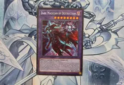 Yugioh - Dark Magician of Destruction Secret Rare MZMU-EN011 Maze of Muertos - Image 1