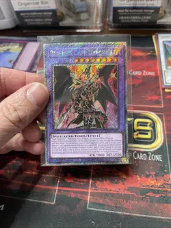 YuGiOh! Red-Eyes Dark Dragoon (Platinum Secret Rare) RA02-EN021 1st NM Rarity 2 - Image 1