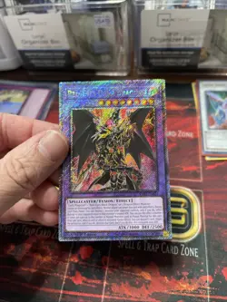 YuGiOh! Red-Eyes Dark Dragoon (Platinum Secret Rare) RA02-EN021 1st NM Rarity 2 - Image 2