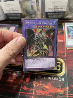 YuGiOh! Red-Eyes Dark Dragoon (Platinum Secret Rare) RA02-EN021 1st NM Rarity 2 - Image 4