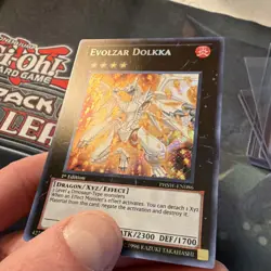 YuGiOh! PHSW-EN086 Evolzar Dolkka Photon 1st Edition Secret Rare VLP - Image 3
