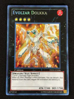 Yugioh Evolzar Dolkka PHSW-EN086 1st Secret (NM) - Image 1