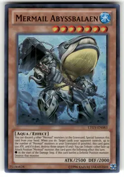 Mermail Abyssbalaen Ultra Rare Lord of the Tachyon Galaxy LTGY-EN083 NM - Image 1