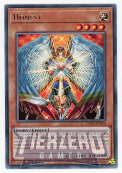 Yugioh VASM-EN046 Honest Rare 1st Edition NM/LP - Image 1