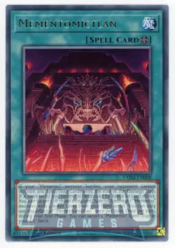 Yugioh VASM-EN008 Mementomictlan Rare 1st Edition NM/LP - Image 1