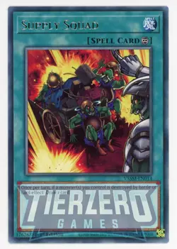 Yugioh VASM-EN014 Supply Squad Rare 1st Edition NM/LP - Image 1