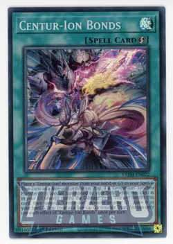 Yugioh VASM-EN022 Centur-Ion Bonds Super Rare 1st Edition NM/LP - Image 1