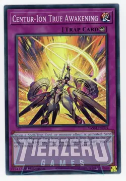 Yugioh VASM-EN024 Centur-Ion True Awakening Super Rare 1st Edition NM/LP - Image 1