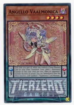 Yugioh VASM-EN031 Angello Vaalmonica Super Rare 1st Edition NM/LP - Image 1
