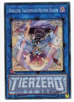 Yugioh VASM-EN033 Duralume, Vaalmonican Heathen Hallow Super Rare 1st Edition NM - Image 1