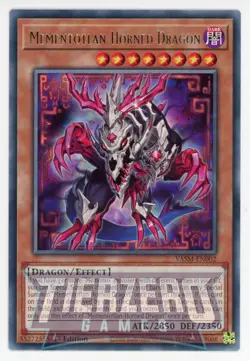 Yugioh VASM-EN002 Mementotlan-Horned Dragon Rare 1st Edition NM/LP - Image 1