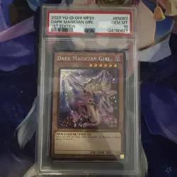 2024 Yu-Gi-Oh! MP24 #EN053 Dark Magician Girl 1st Edition PSA 10 GEM MINT - Image 2