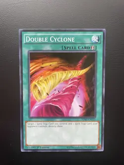 Yugioh Double Cyclone SDSE-EN033 Common 1st Edition LP - Image 1