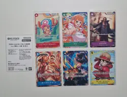 One Piece Mcdonald's 2025 Promo Card Game Full Set Nami Luffy Chopper - Sealed - Image 1