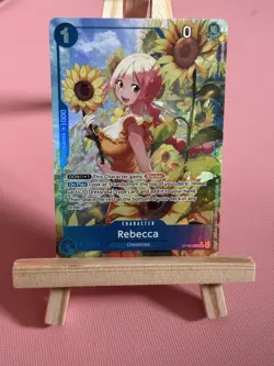 Rebecca OP15-053 SR Alt Art Adventure On Kamis Island ENGLISH One Piece CCG - Image 1
