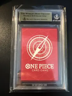 One Piece TCG x BvB Promo Monkey D. Luffy Ruffy (ST13-003) (V.3) EN BGS 9.5 - Image 2