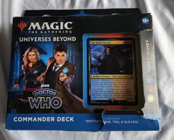 MTG Universes Beyond: Doctor Who Timey Wimey Commander Deck Sealed - Image 1