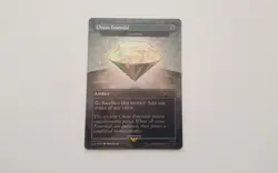 MTG Secret Lair White Chaos Emerald Foil Lotus Petal Sonic 7037 Magic - Image 1