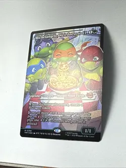 Michelangelo, Weirdness to 11 (Showcase) Teenage Mutant Ninja Turtles Foil - Image 3