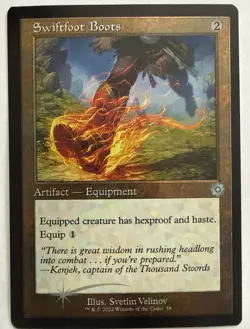 Swiftfoot Boots Brother's War Foil - Image 1