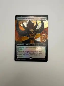 Mask of Griselbrand Foil Extended Art - Image 1