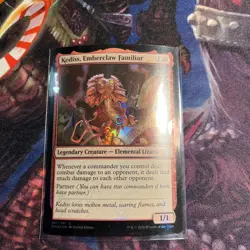 Kediss, Emberclaw Familiar NM FOIL Commander Legends MTG 188 / 361 English - Image 1