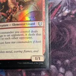 Kediss, Emberclaw Familiar NM FOIL Commander Legends MTG 188 / 361 English - Image 4